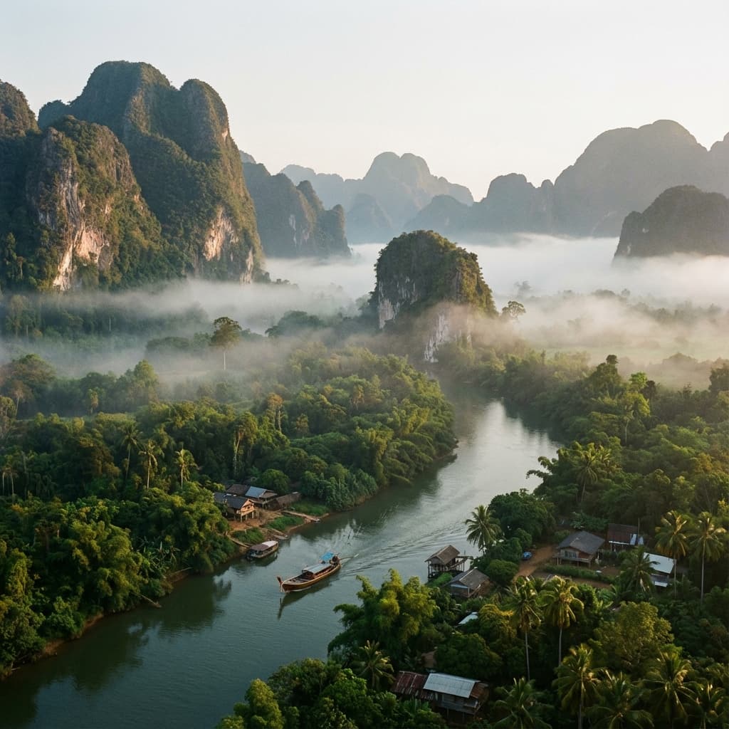 Cinematic Landscape of Northern Thailand