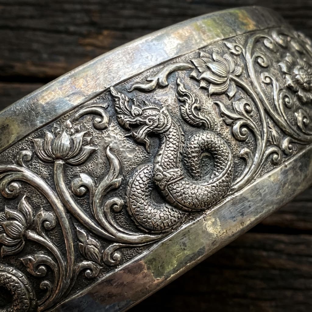 Intricate Lanna Silverware